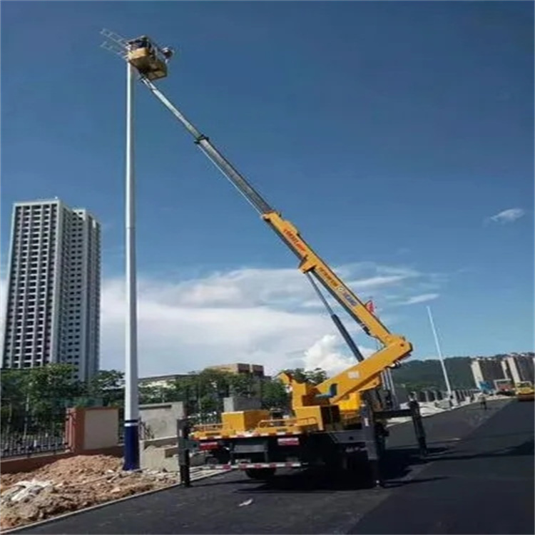 隆尧县维修路灯的曲臂升降车出租